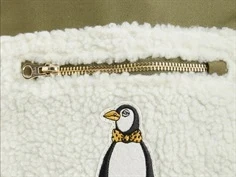 Mini Rodini green pingvin rygsæk